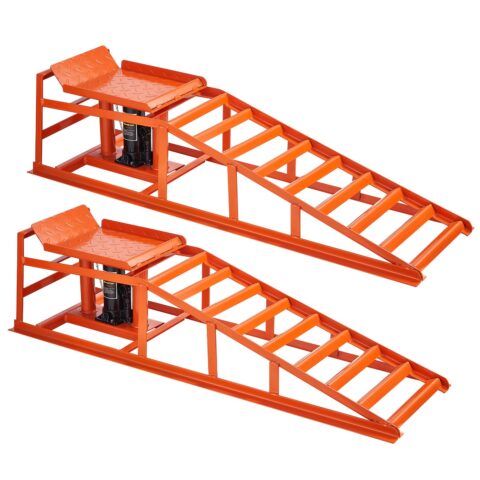 Hydraulic Car Ramps, 4990 kg, 2 tk, 360 mm