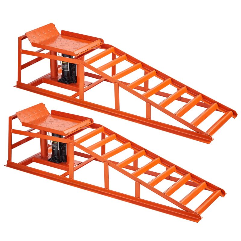 Hydraulic Car Ramps, 4990 kg, 2 tk, 360 mm
