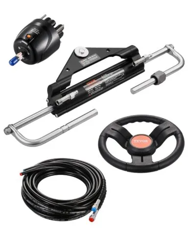 150HP hüdrauliline päramootori roolikomplekt, 34,3 cm, 7,92 m, 2 tk