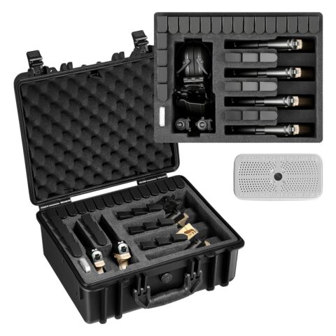 Hard Pistol Case, 475 x 415 x 215 mm, 4,8 kg