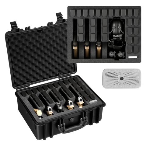 Hard Pistol Case, 475 x 415 x 215 mm, 4,8 kg