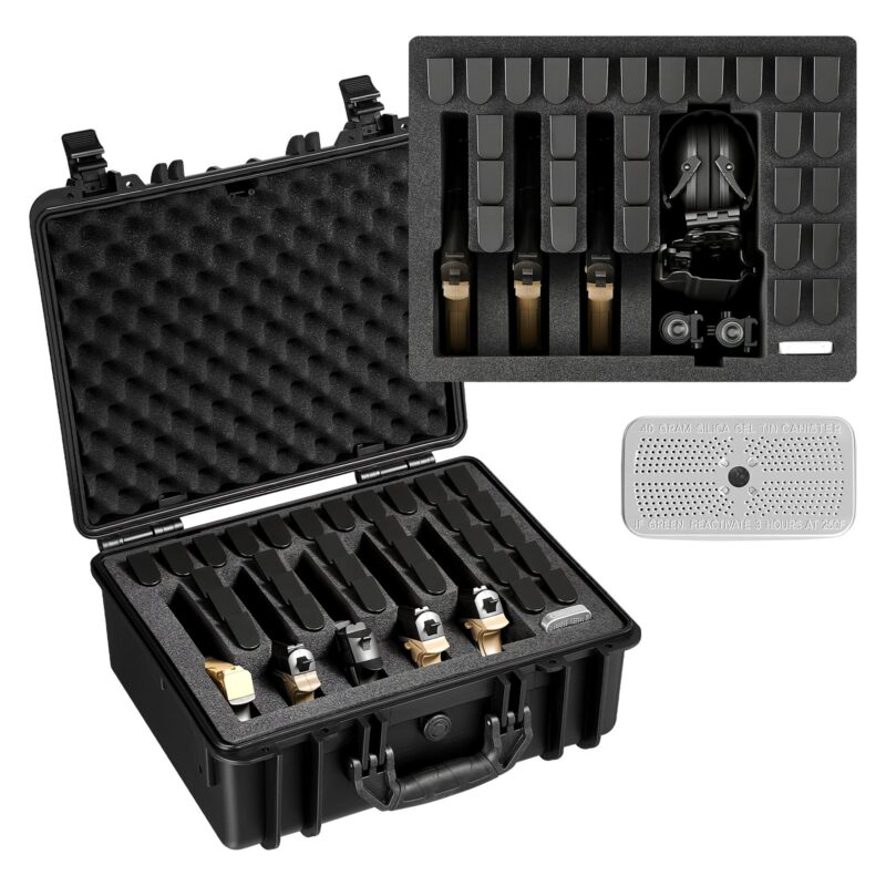 Hard Pistol Case, 475 x 415 x 215 mm, 4,8 kg