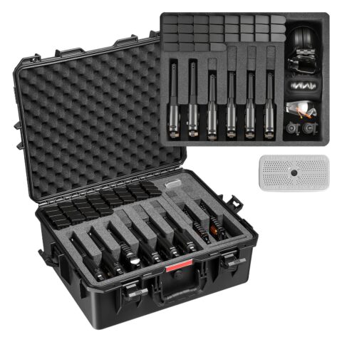 Hard Pistol Case, 556 x 455 x 225 mm, 4,5 kg