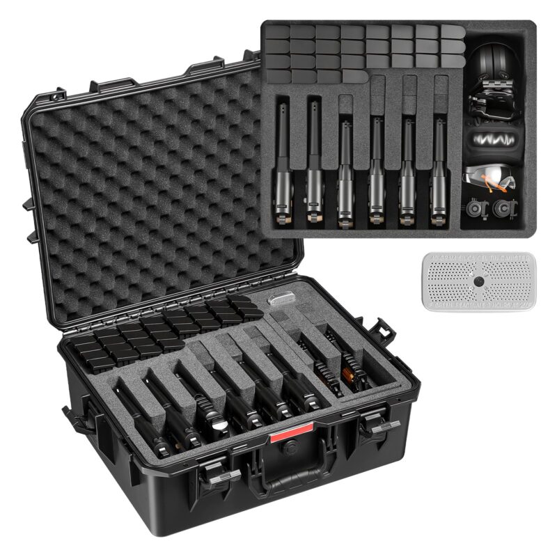 Hard Pistol Case, 556 x 455 x 225 mm, 4,5 kg