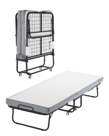 Rollaway Bed, 136,1 kg, 78,7 x 190 cm, 136 kg