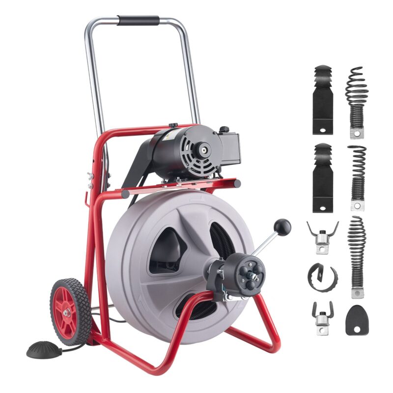 Drain Cleaner Machine 30m x 13mm, 30 m, 13 mm