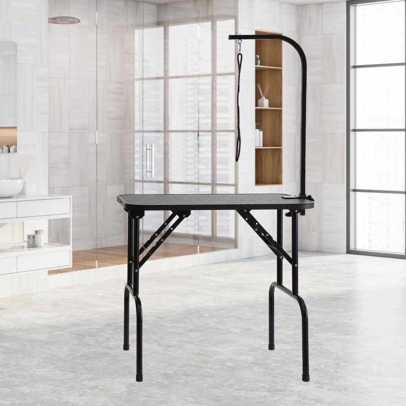 Lemmikloomade trimmimislaua käepide klambriga, 99,8 kg, 808 x 460 mm