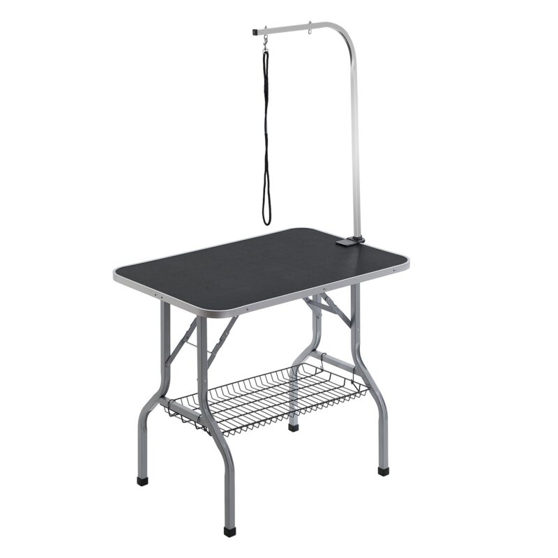 Lemmikloomade trimmimislaua käepide klambriga, 915 x 610 mm, 149,7 kg