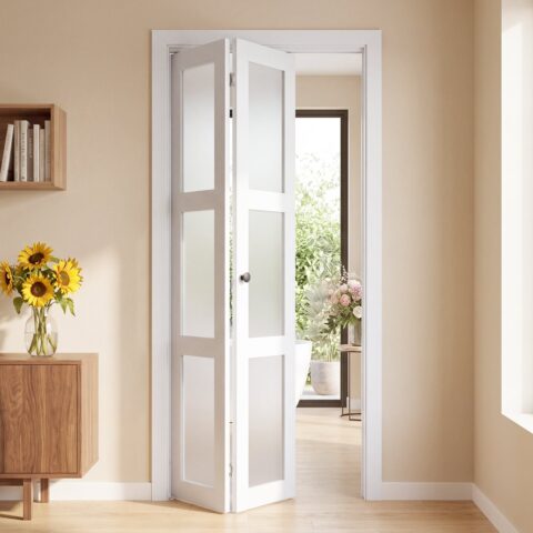 Bifold Closet Doors 2-Panel, 914 mm, 45,0 cm