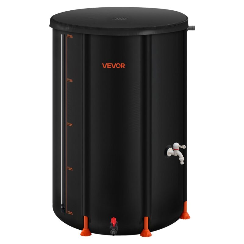 Collapsible Rain Barrel, 380 L, 2 mm