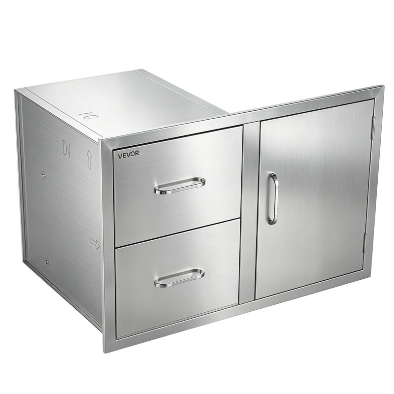 Outdoor Kitchen Drawer Combo, 82 x 55 x 52 cm, 19,38 kg