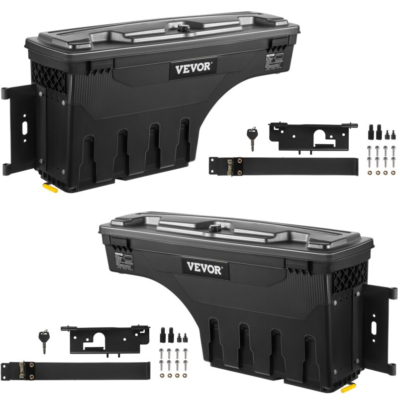 Truck Bed Storage Tool Box 2019-20 Chevrolet Silverado 1500 Left+Right, 34,0 kg, 25 L