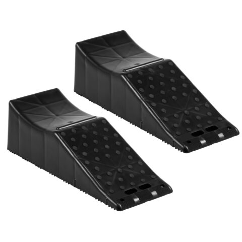 Car Plastic Tandem Wheel Change Ramp Caravan Motor Home 9071.8 kg 2-Pack, 9072 kg