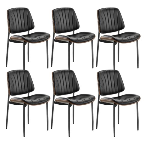 Modern Dining Room Accent Chairs Set of 6, 158,76 kg, 159 kg, 470 x 370 x 95 mm