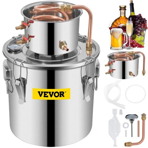 Still Distiller 11.4 L Water Distiller 12L Stainless Steel Water Distiller Copper Tube