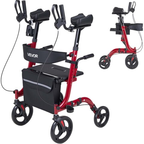 Rullkäimisraam istmega eakatele, 136 kg, 1,3 mm