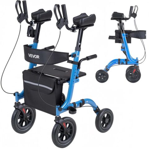 Rullkäimisraam istmega eakatele, 136 kg, 1,3 mm