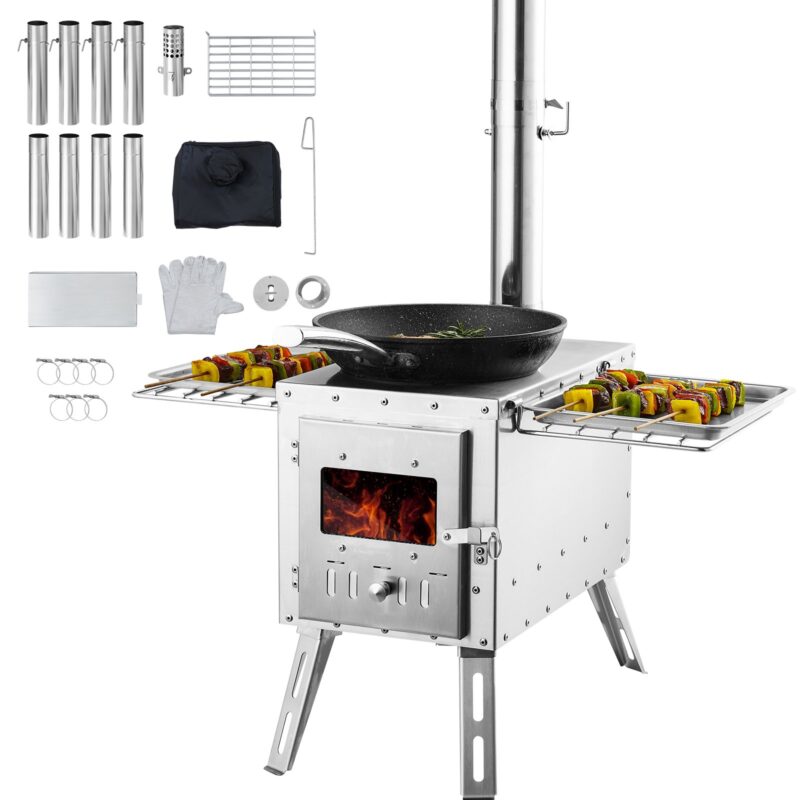 Wood Stove, 218,44 cm, 24,5 kg