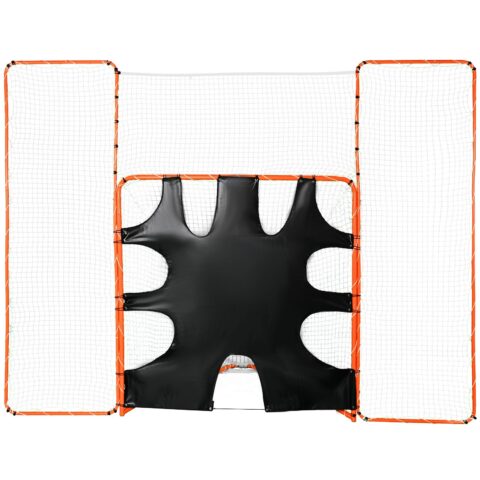 7.62 cm-1 Lacrosse Goal with Backstop and Target