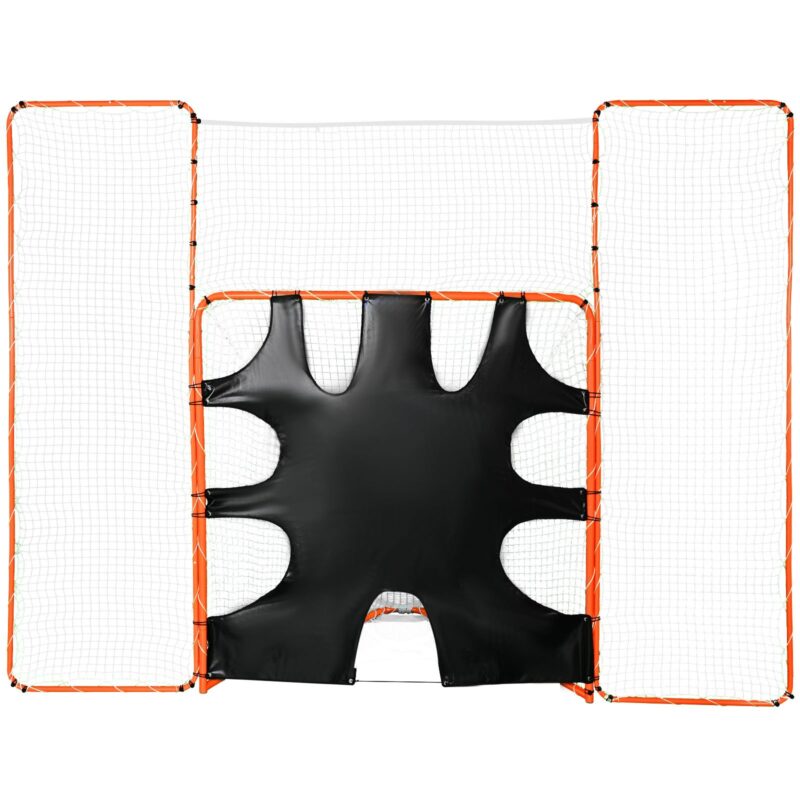 7.62 cm-1 Lacrosse Goal with Backstop and Target, 7,62 cm