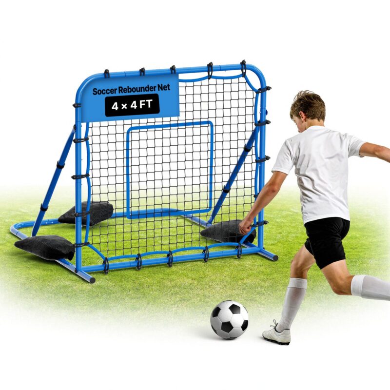 Soccer Rebounder Net, 1080 x 1090 mm, 6,55 kg