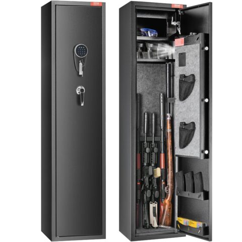 6 Rifles Gun Safe, 122 cm, 1,8 mm