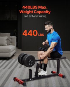 Istuvas asendis säärelihaste treeningmasin, 200 kg, 1,27 cm — pilt 2