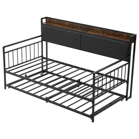 Twin Size Daybed Frame, 399,16 kg, 1,8 m, 339,16 kg