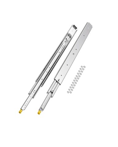 1 Pair Full Extension Drawer Slides 18 20 22 28 30 32 36 38 40 44 48 52 56 152 cm