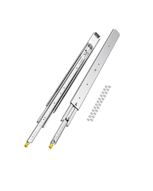 1 Pair Full Extension Drawer Slides 18 20 22 28 30 32 36 38 40 44 48 52 56 152 cm