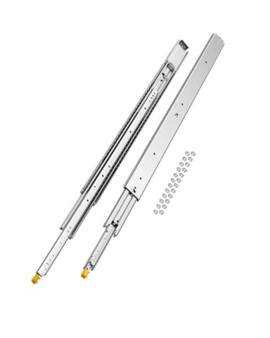 1 Pair Full Extension Drawer Slides 18 20 22 28 30 32 36 38 40 44 48 52 56 152 cm