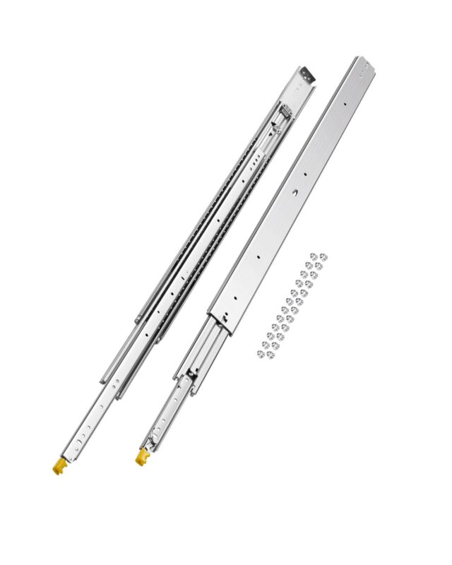 1 Pair Full Extension Drawer Slides 18 20 22 28 30 32 36 38 40 44 48 52 56 152 cm
