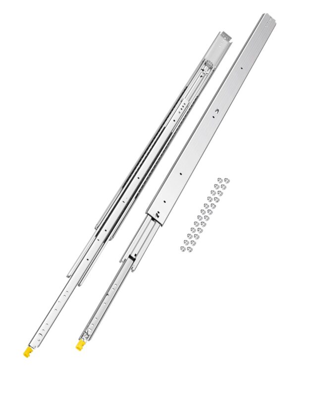 1 Pair Full Extension Drawer Slides 18 20 22 28 30 32 36 38 40 44 48 52 56 152 cm