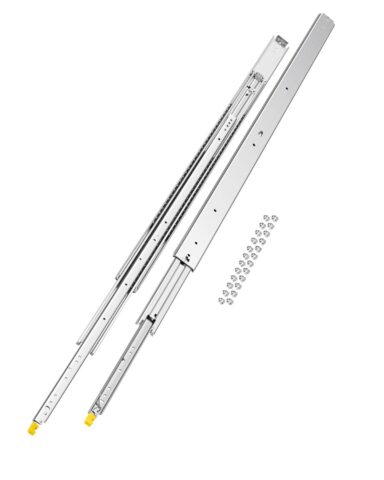 1 Pair Full Extension Drawer Slides 18 20 22 28 30 32 36 38 40 44 48 52 56 152 cm
