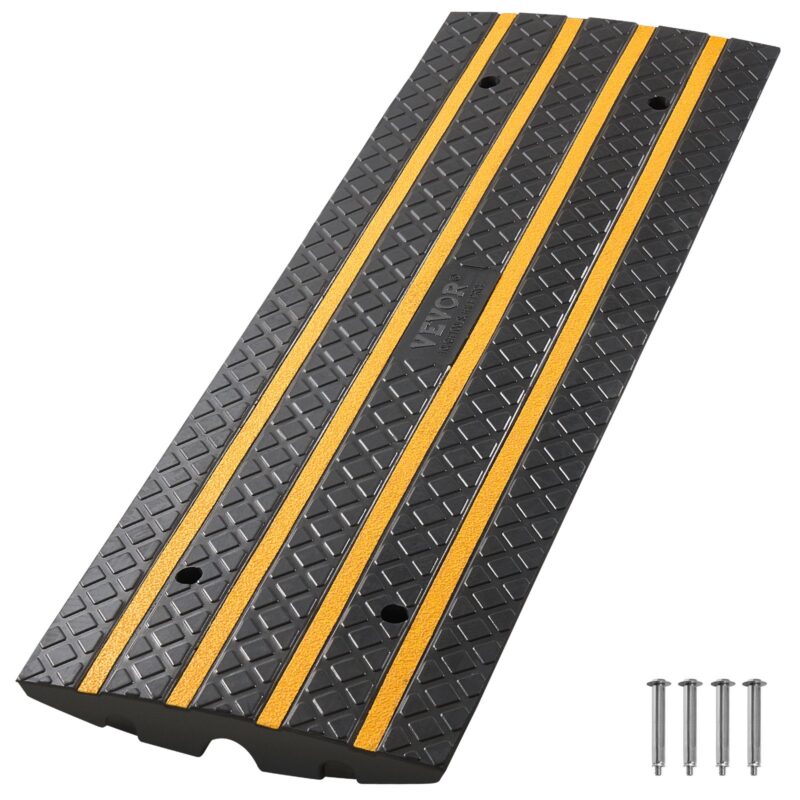 Car Driveway Rubber Curb Ramp, 66 mm, 1 tk