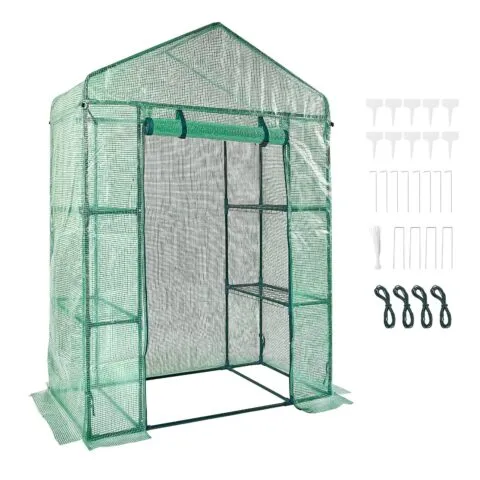 Walk-in roheline maja, 15 kg, 1,4 x 0,73 x 2,04 m