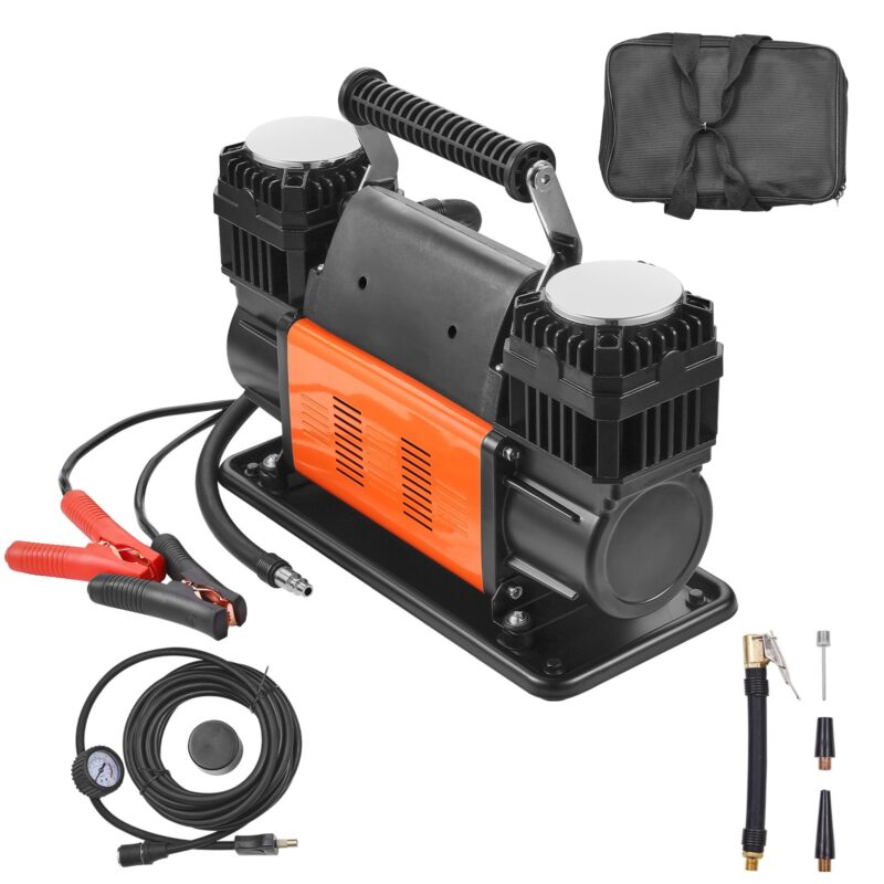 10.6 CFM Heavy Duty Air Compressor, 1,98 m, 365 x 150 x 227 mm