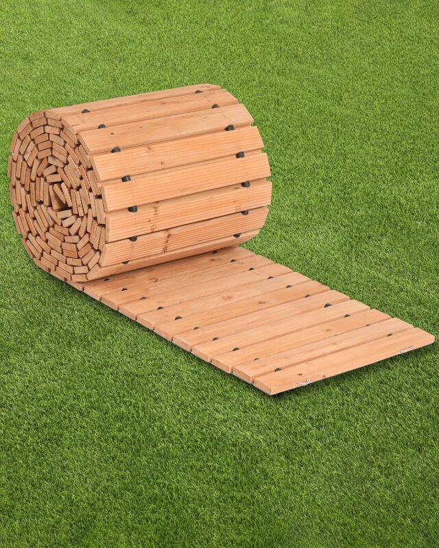 Wooden Garden Pathway, 7,32 m, 43,2 cm