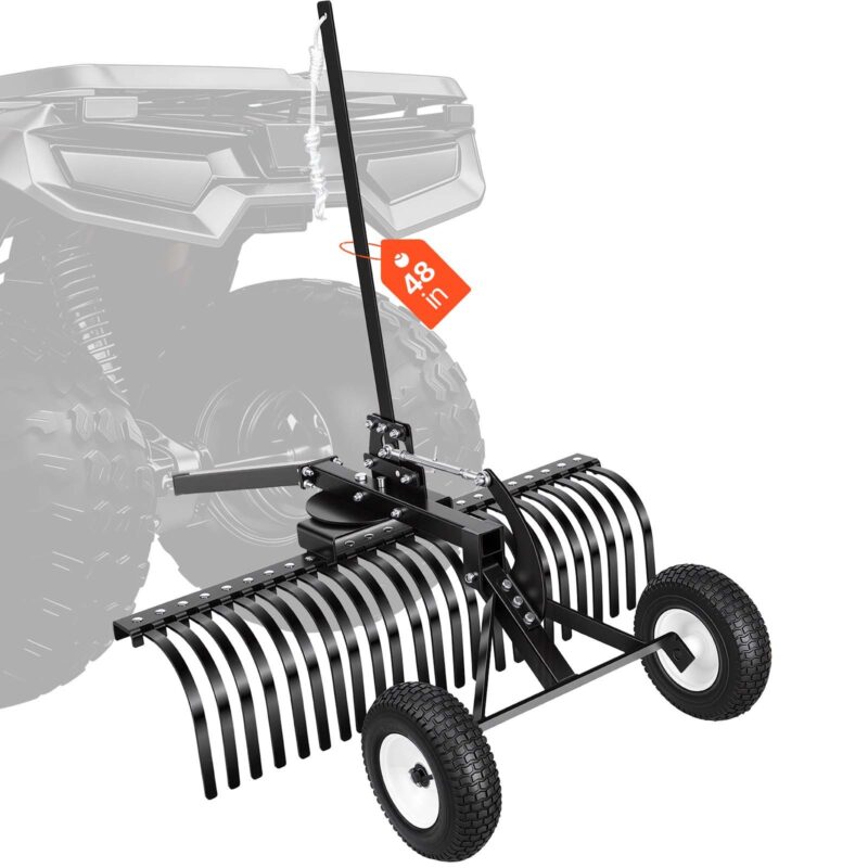 122 cm Tow Behind Landscape Rake