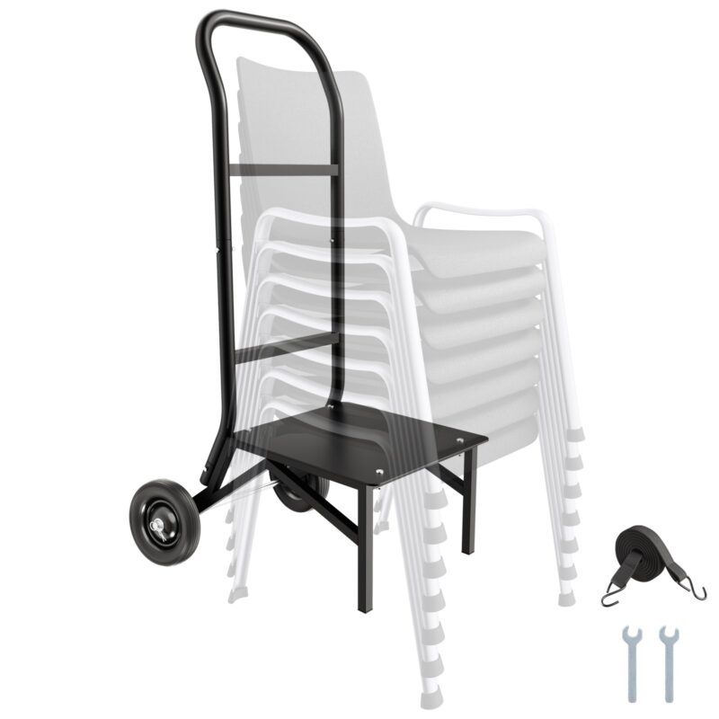 Folding Chair Rack, 68 kg, 68,0 kg, 770 x 508 x 1190 mm