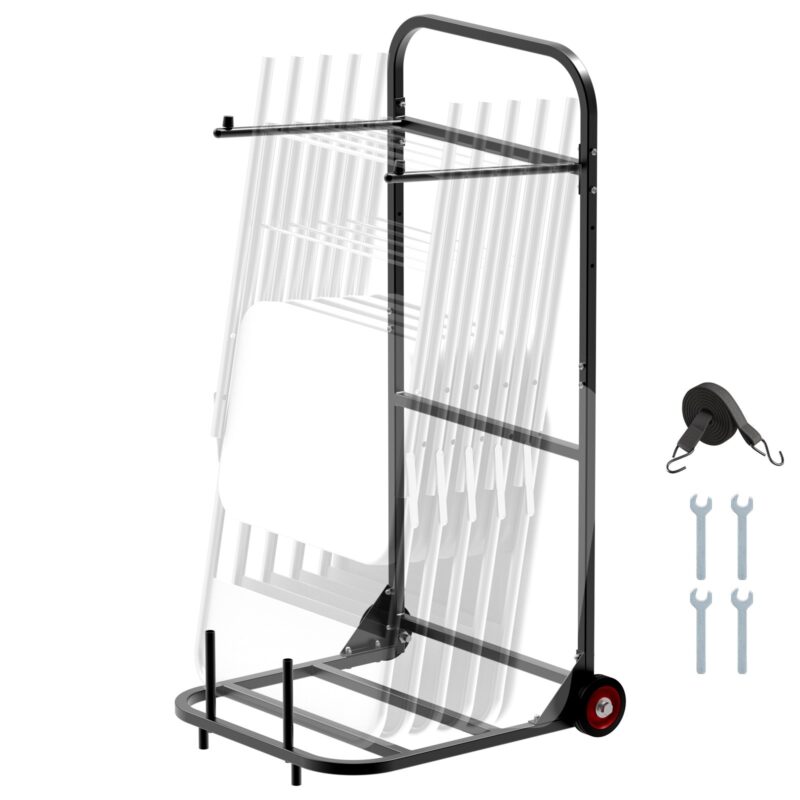 Folding Chair Rack, 45 kg, 45,4 kg, 1100 x 565 x 580 mm