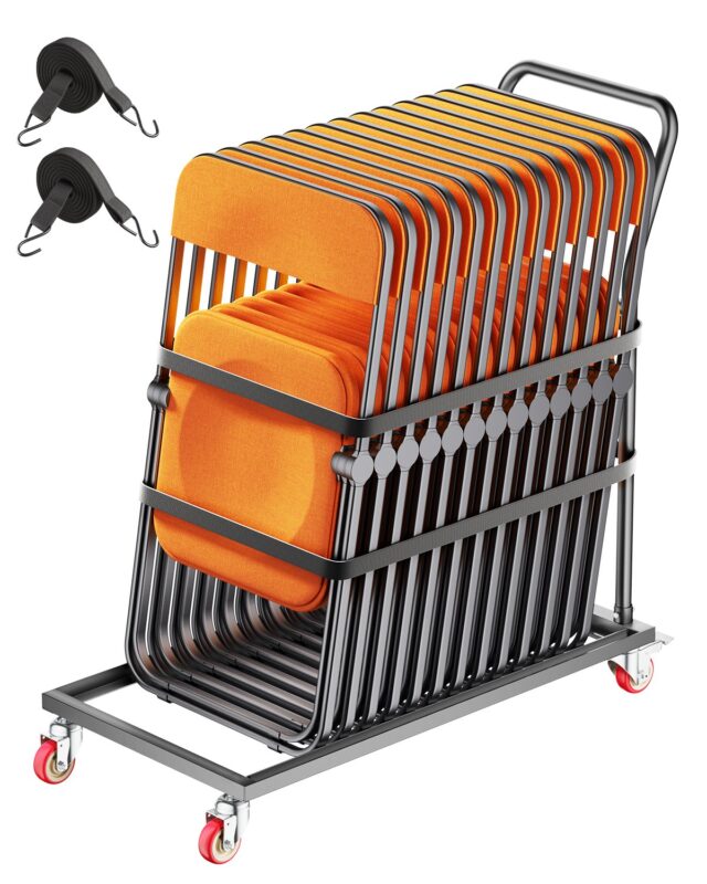 Folding Chair Rack, 136 kg, 108 cm