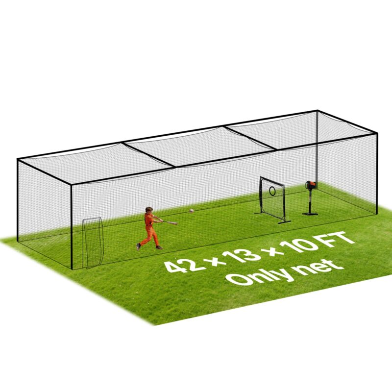 Baseball Batting Cage, 12700 x 3900 x 3080 mm, 11,2 kg
