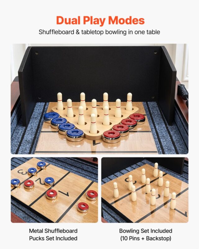 3,7 m shuffleboard-laud