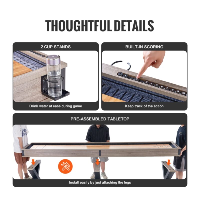 Shuffleboard laud, 3,51 m