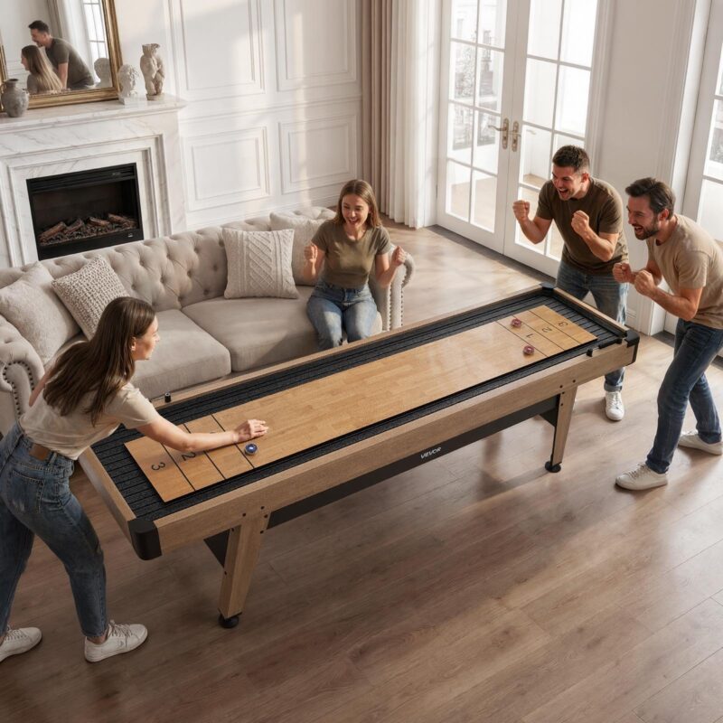2,7 m pikkune shuffleboard-laud