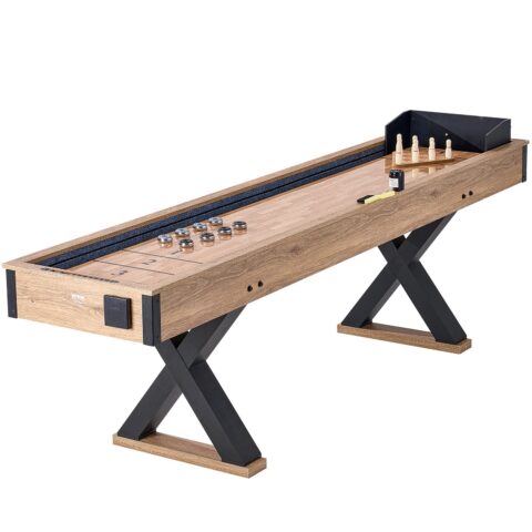 274,3 cm shuffleboard laud 2-ühes shuffleboard ja bowlingumängu