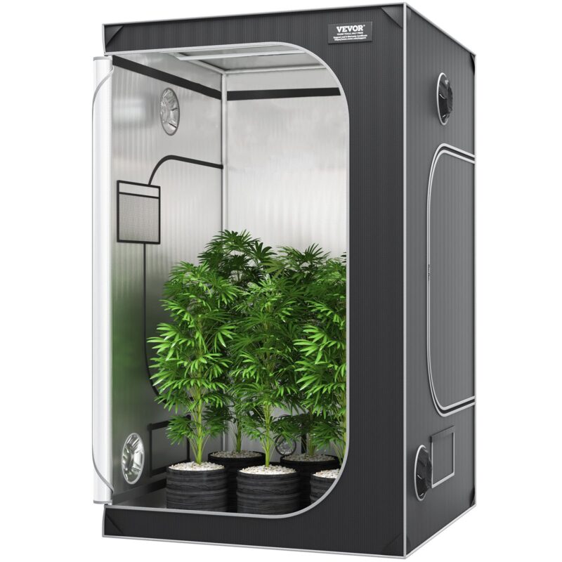 4x4 Grow Tent, 60 kg, 122 x 122 x 203 cm, 22 mm