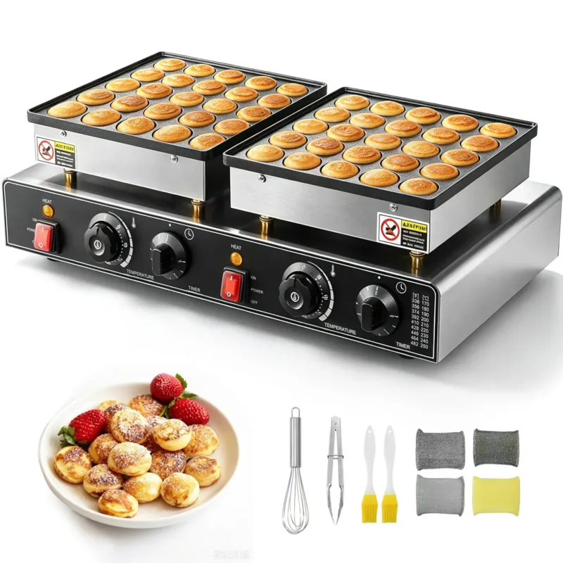 Vahvliküpsetaja 50 tk, 1800 W