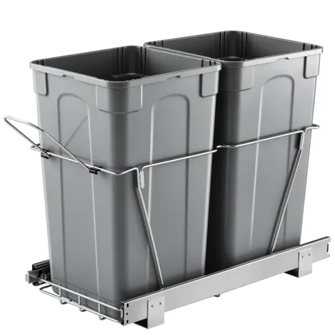 Väljatõmmatav prügikast, 25,6 L, 25 kg